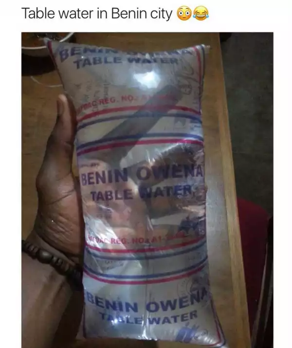 See The Type Of Pure Water They Are SellingIn Benin (Photo)